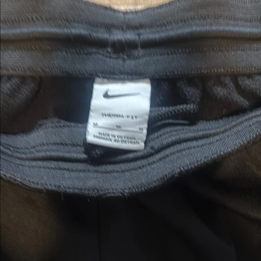 Nike Black and White Logo Joggers - Picture 4 of 7